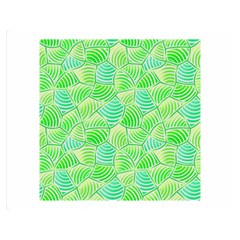 Green Glowing Double Sided Flano Blanket (medium) 