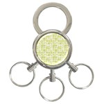 Pastel Green 3-Ring Key Chains Front