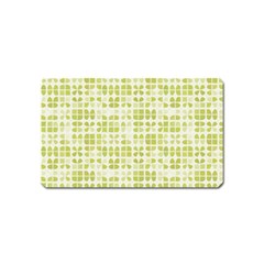 Pastel Green Magnet (name Card) by FunkyPatterns