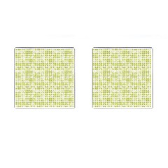 Pastel Green Cufflinks (square) by FunkyPatterns