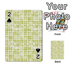 Pastel Green Playing Cards 54 Designs  by FunkyPatterns