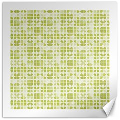 Pastel Green Canvas 12  X 12   by FunkyPatterns