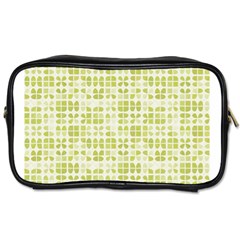 Pastel Green Toiletries Bags 2-side by FunkyPatterns