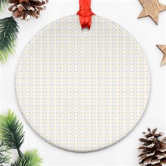 Pastel Pattern Ornament (round)  by FunkyPatterns