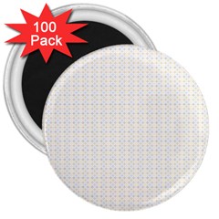 Pastel Pattern 3  Magnets (100 Pack)