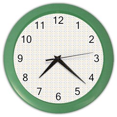 Pastel Pattern Color Wall Clocks