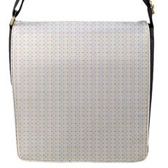 Pastel Pattern Flap Messenger Bag (s) by FunkyPatterns