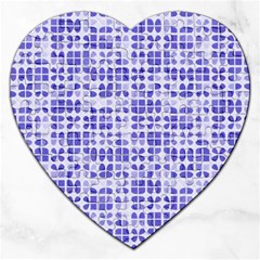 Pastel Purple Jigsaw Puzzle (Heart)