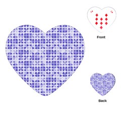 Pastel Purple Playing Cards (Heart) 