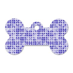 Pastel Purple Dog Tag Bone (One Side)