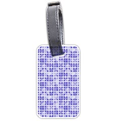 Pastel Purple Luggage Tags (one Side)  by FunkyPatterns