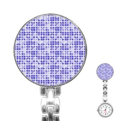 Pastel Purple Stainless Steel Nurses Watch