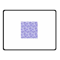 Pastel Purple Double Sided Fleece Blanket (small) 