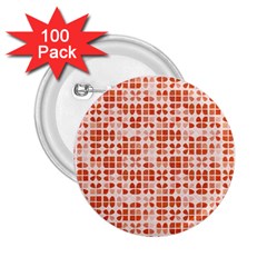 Pastel Red 2 25  Buttons (100 Pack)  by FunkyPatterns