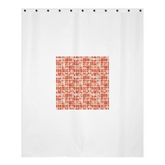 Pastel Red Shower Curtain 60  X 72  (medium) 