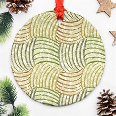 Pastel Sketch Ornament (round)  by FunkyPatterns