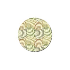 Pastel Sketch Golf Ball Marker (4 Pack)