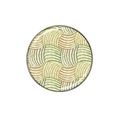 Pastel Sketch Hat Clip Ball Marker (4 Pack) by FunkyPatterns