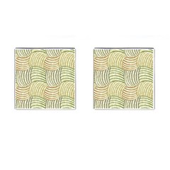 Pastel Sketch Cufflinks (square) by FunkyPatterns