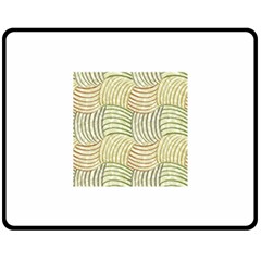 Pastel Sketch Double Sided Fleece Blanket (medium) 