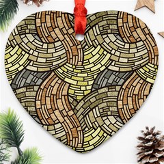 Whimsical Ornament (heart)  by FunkyPatterns