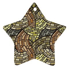 Whimsical Ornament (star)  by FunkyPatterns