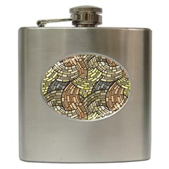 Whimsical Hip Flask (6 Oz) by FunkyPatterns