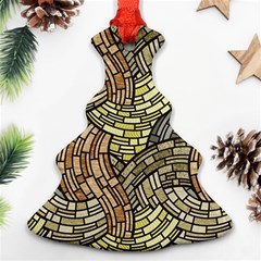 Whimsical Christmas Tree Ornament (2 Sides) by FunkyPatterns