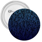 Blue Ombre feather pattern, black, 3  Button Front