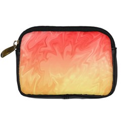 Ombre Orange Yellow Digital Camera Cases by BrightVibesDesign