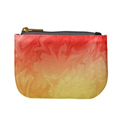 Ombre Orange Yellow Mini Coin Purses by BrightVibesDesign