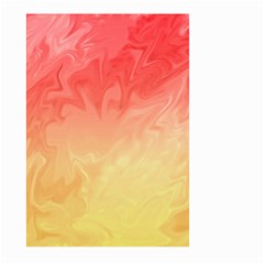 Ombre Orange Yellow Large Garden Flag (two Sides)