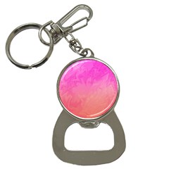 Ombre Pink Orange Bottle Opener Key Chains by BrightVibesDesign