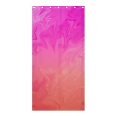 Ombre Pink Orange Shower Curtain 36  X 72  (stall)  by BrightVibesDesign