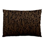 Brown Ombre feather pattern, black, Pillow Case 26.62 x18.9  Pillow Case