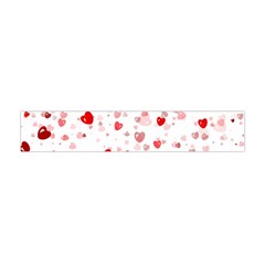 Bubble Hearts Flano Scarf (mini)