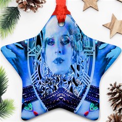 Clockwork Blue Ornament (star) 