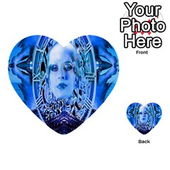 Clockwork Blue Multi-purpose Cards (heart) 