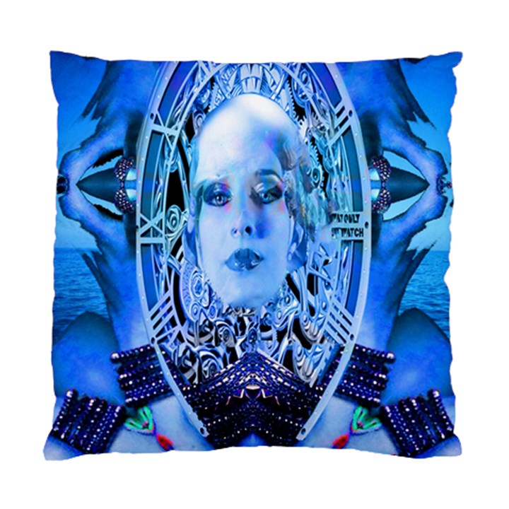 Clockwork Blue Standard Cushion Case (One Side)