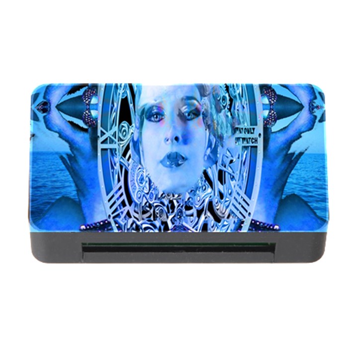 Clockwork Blue Memory Card Reader with CF