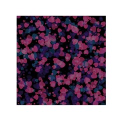 Confetti Hearts Small Satin Scarf (square)