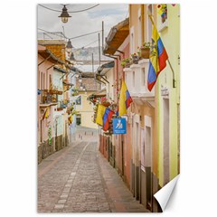 La Ronda Street Quito Ecuador Canvas 12  X 18   by dflcprints