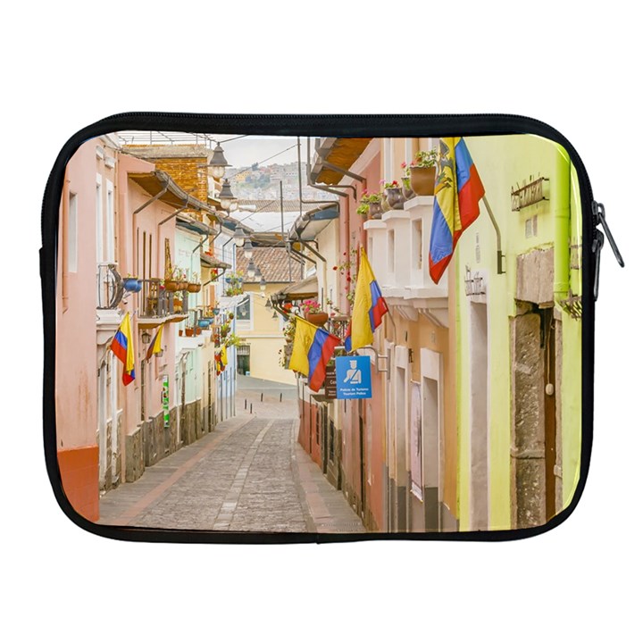 La Ronda Street Quito Ecuador Apple iPad 2/3/4 Zipper Cases