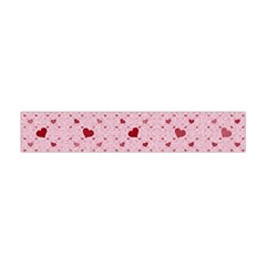 Heart Squares Flano Scarf (mini)