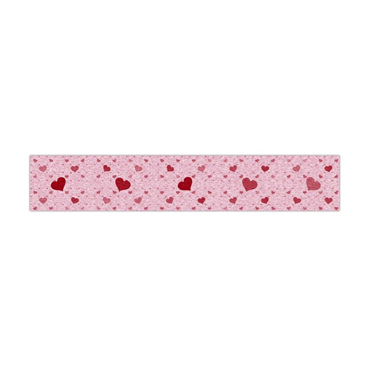 Heart Squares Flano Scarf (Mini)