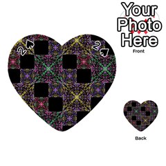 Ornate Boho Patchwork Playing Cards 54 (heart)  by dflcprints