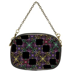 Ornate Boho Patchwork Chain Purses (one Side)  by dflcprints