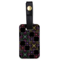 Ornate Boho Patchwork Luggage Tags (one Side)  by dflcprints