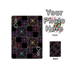 Ornate Boho Patchwork Playing Cards 54 (mini)  by dflcprints