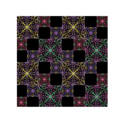 Ornate Boho Patchwork Small Satin Scarf (square) 